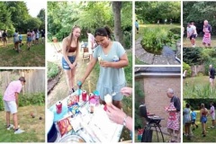 Youth b-b-q in Vicarage garden 2022